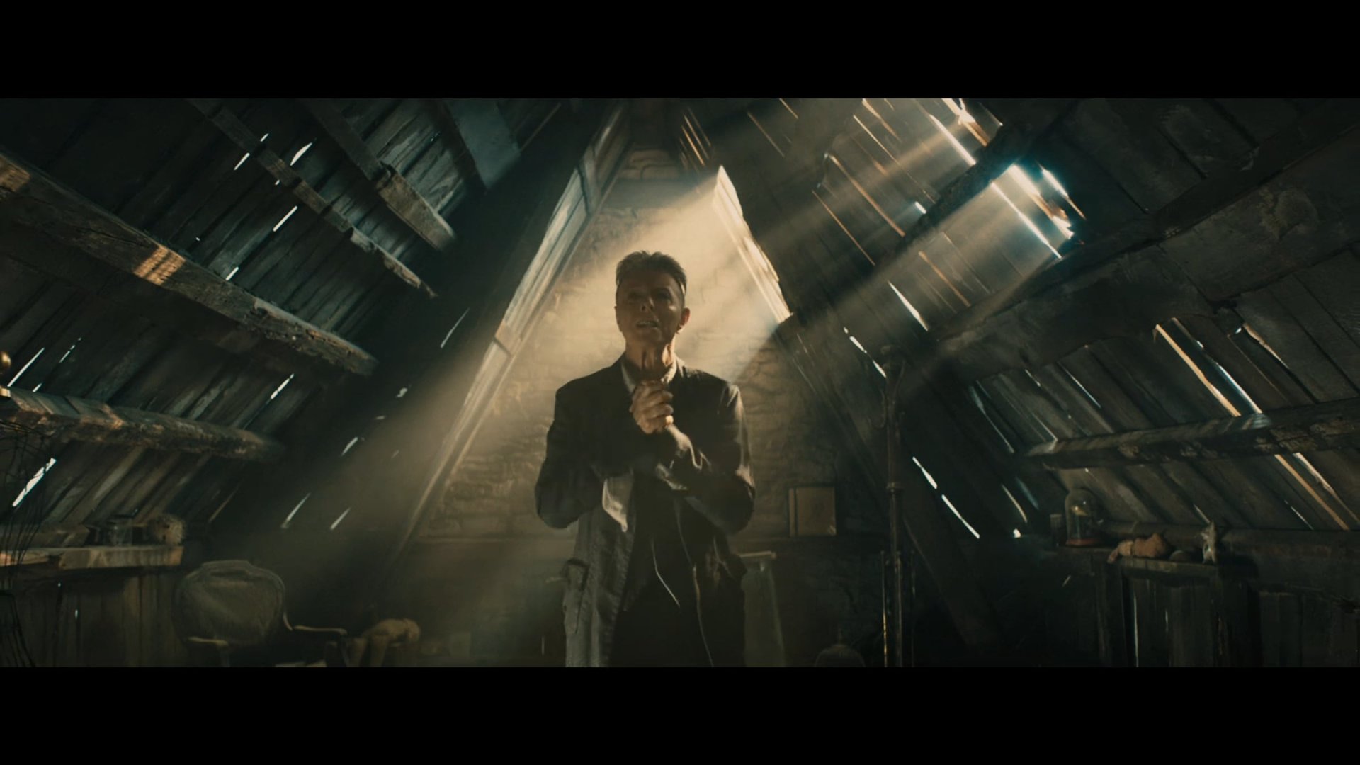 Cinematic background from David Bowie - Blackstar 2015 - null