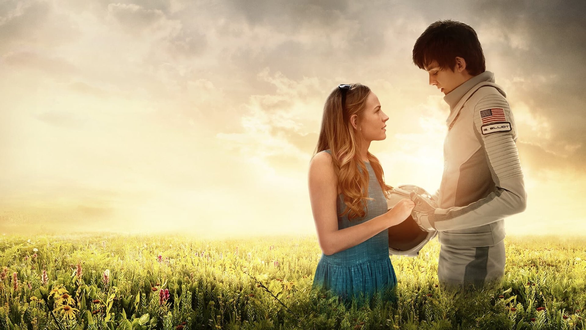 Cinematic background from The Space Between Us 2017 - A young man raised by scientists on Mars returns to Earth to find his father.