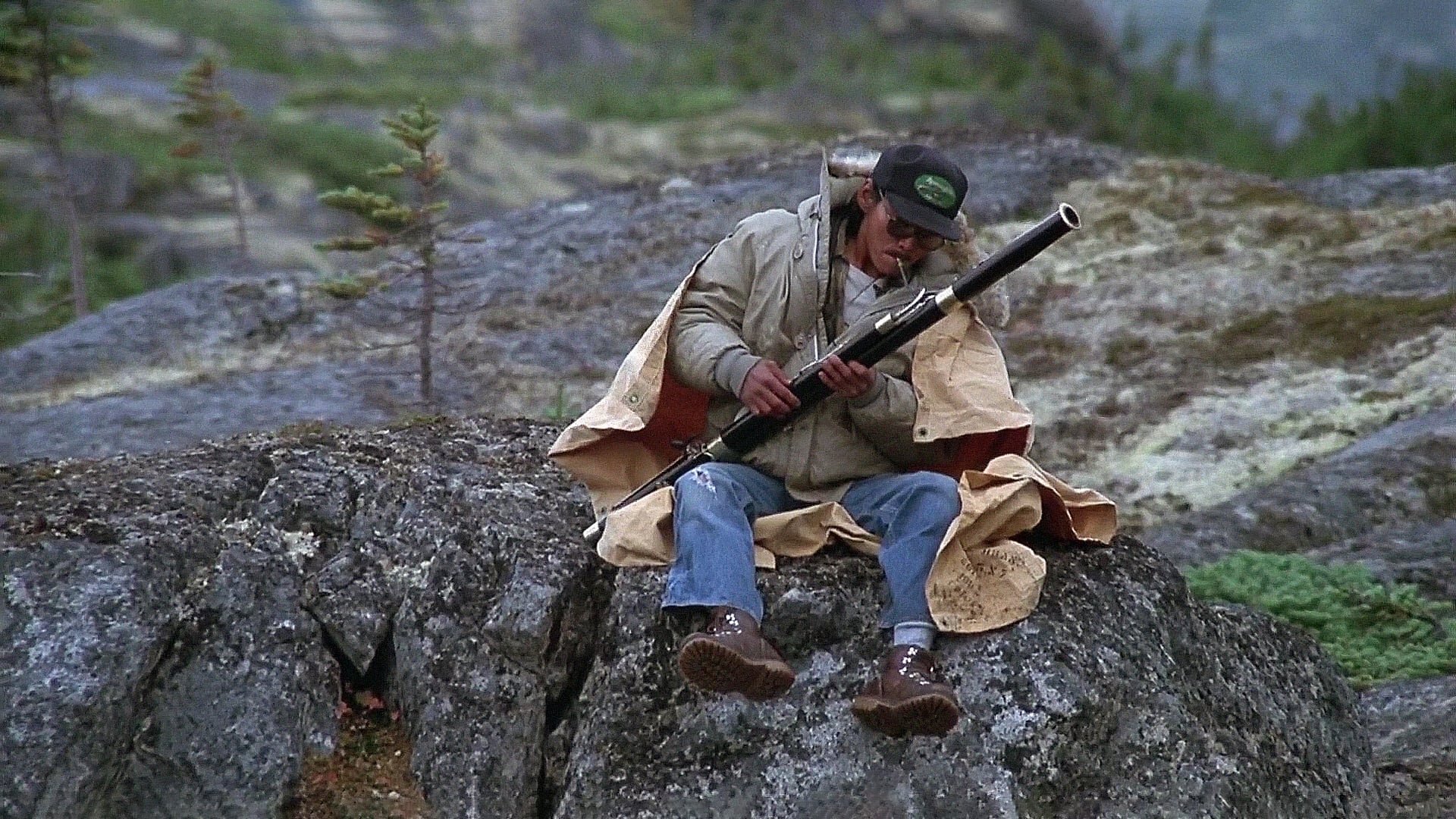 Cinematic background from Never Cry Wolf 1983 - A scientific researcher, sent on a government study: The Lupus Project, must investigate the possible "menace" of wolves in the north. To do so, he must survive in the wilderness for six months on his own. In the course of these events, he learns about the true beneficial and positive nature of the wolf species. Based on the book and true story by Farley Mowat.