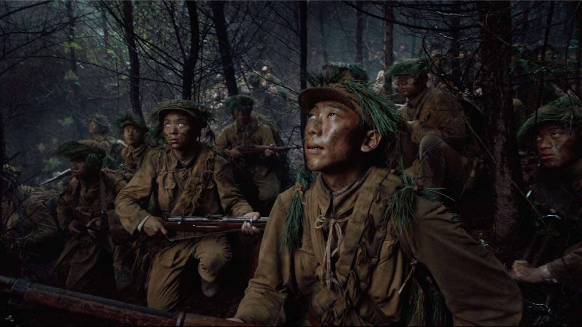 Cinematic background from The Sacrifice 2020 - In 1953, the Korean War is entering the final stage. The People's Volunteer Army of China has launched the last major battle in Kumsong. In order to arrive at the battleground on time and deliver enough force to the Kumsong front line, the soldiers have to defend themselves against the never ending bombing of enemy bombers and race with time to repair bridges, all under the circumstance of supply shortages and inferior equipment. The rarely told history slowly unfolds.