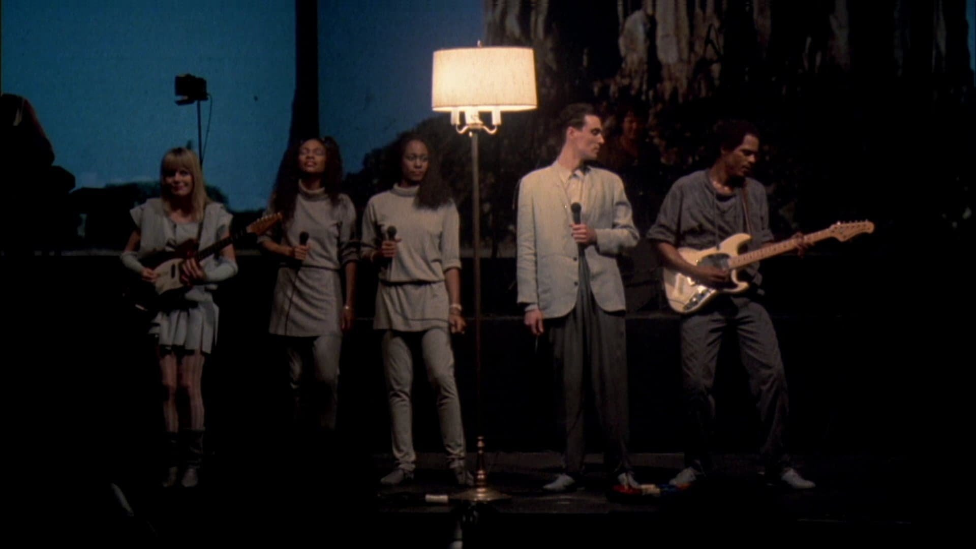 Cinematic background from Stop Making Sense 1984 - A concert film documenting Talking Heads at the height of their popularity, on tour for their 1983 album "Speaking in Tongues." The band takes the stage one by one and is joined by a cadre of guest musicians for a career-spanning and cinematic performance that features creative choreography and visuals.