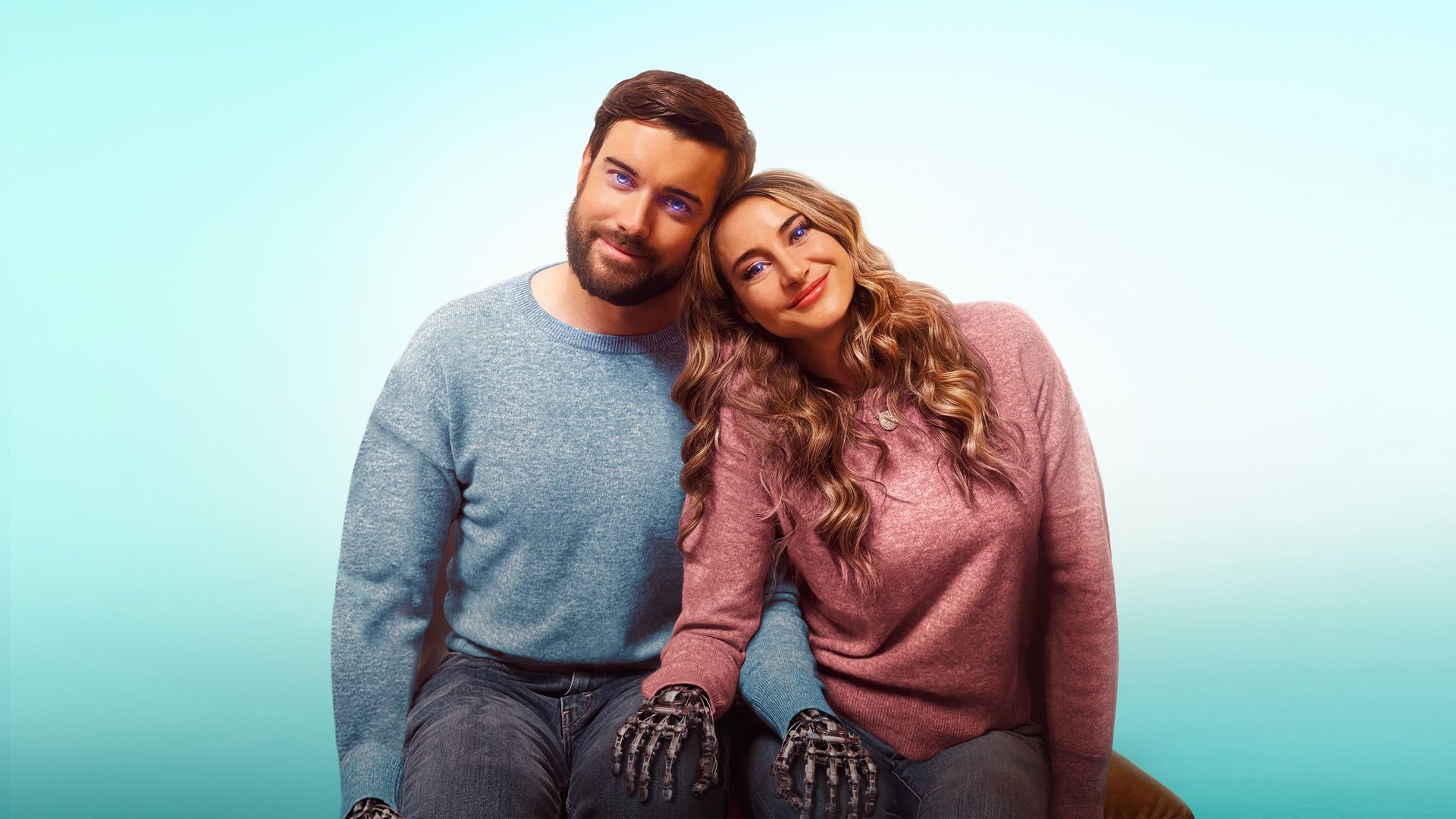 Cinematic background from Robots 2023 - A womanizer and a gold digger trick people into relationships with illegal robot doubles. When they unwittingly use this scam on each other, their robot doubles fall in love and elope, forcing the duo to team up to hunt them down before the authorities discover their secret.