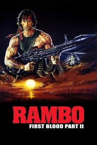 Official poster of Rambo: First Blood Part II 1985 directed by [object Object]
