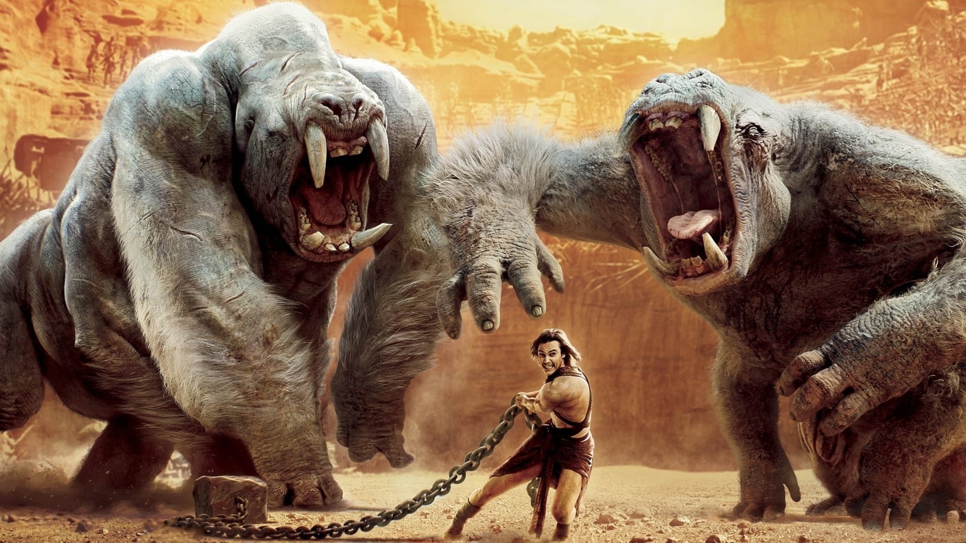 Cinematic background from John Carter 2012 - John Carter is a war-weary, former military captain who's inexplicably transported to the mysterious and exotic planet of Barsoom (Mars) and reluctantly becomes embroiled in an epic conflict. It's a world on the brink of collapse, and Carter rediscovers his humanity when he realizes the survival of Barsoom and its people rests in his hands.