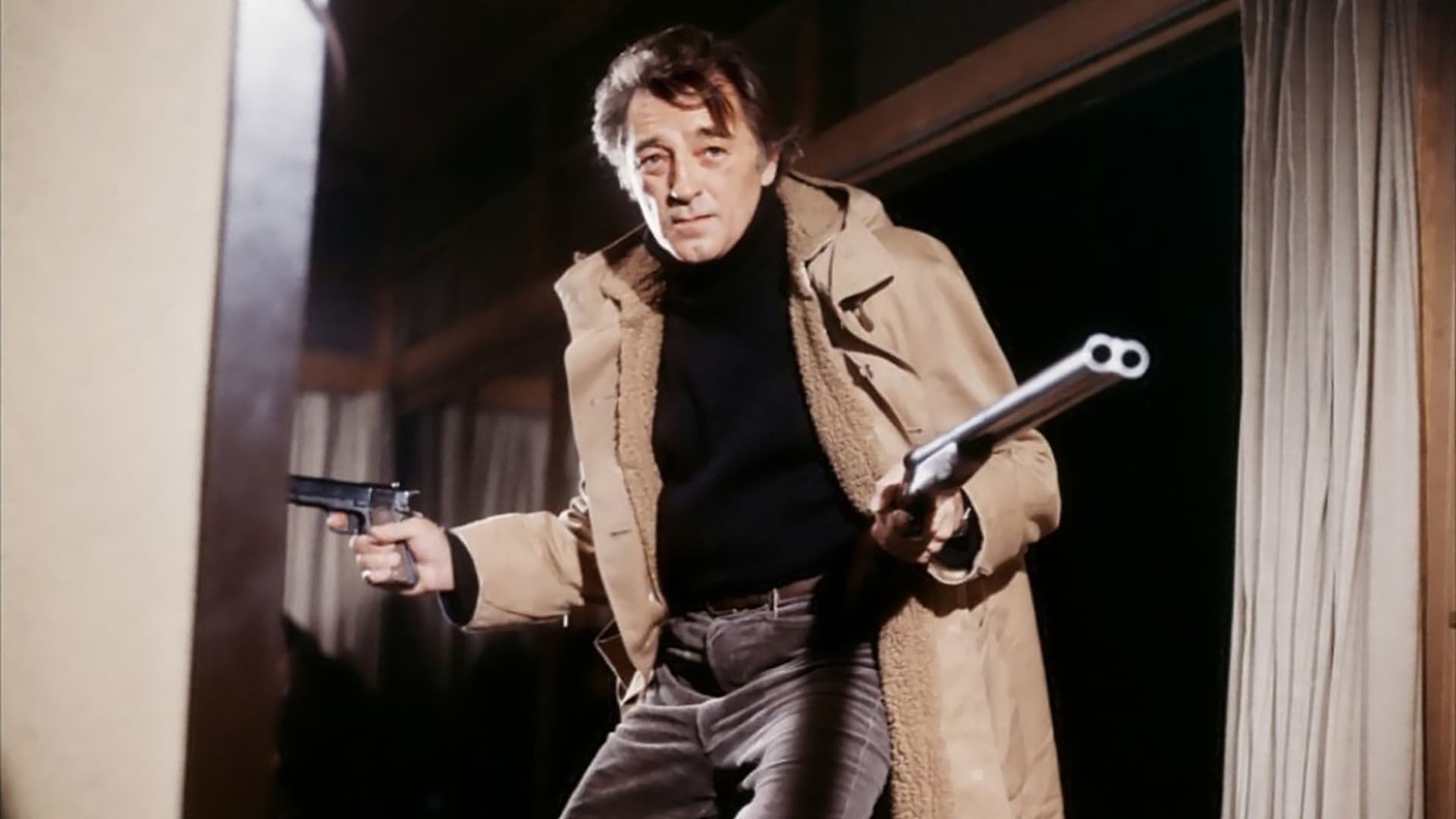 Cinematic background from The Yakuza 1974 - Harry Kilmer returns to Japan after several years in order to rescue his friend George's kidnapped daughter - and ends up on the wrong side of the Yakuza, the notorious Japanese mafia.