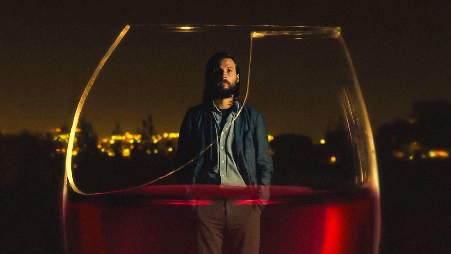 Cinematic background from The Invitation 2015 - Will and his new girlfriend Kira are invited to a dinner with old friends at the house of Will’s ex Eden and her new partner David. Although the evening appears to be relaxed, Will soon gets a creeping suspicion that their charming host David is up to something.