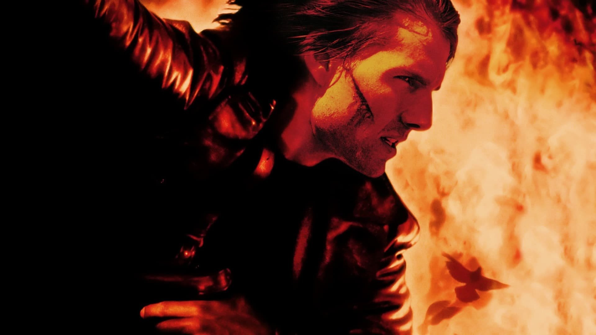 Cinematic background from Mission: Impossible II 2000 - With computer genius Luther Stickell at his side and a beautiful thief on his mind, agent Ethan Hunt races across Australia and Spain to stop a former IMF agent from unleashing a genetically engineered biological weapon called Chimera. This mission, should Hunt choose to accept it, plunges him into the center of an international crisis of terrifying magnitude.
