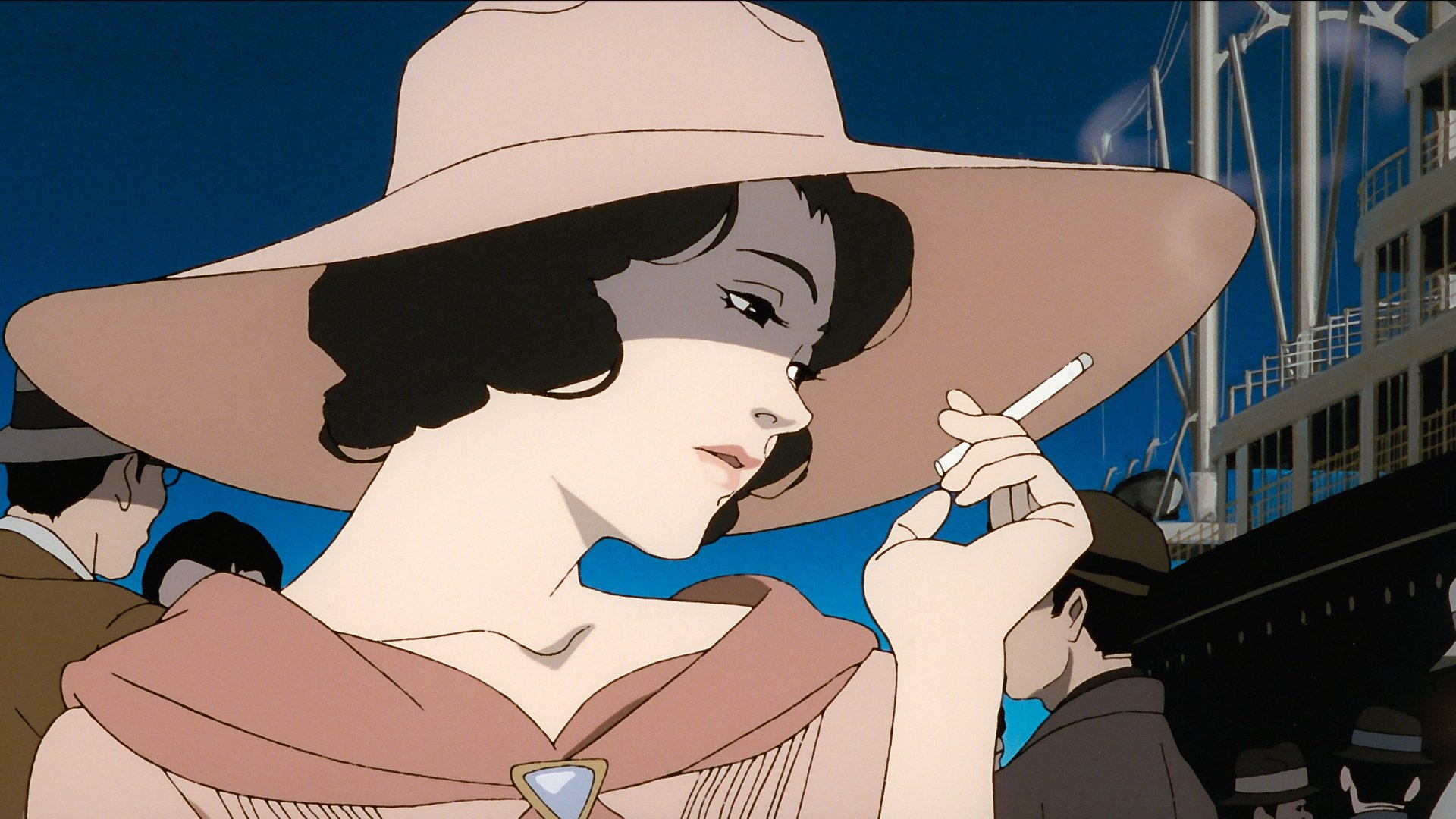 Cinematic background from Millennium Actress 2001 - Documentary filmmaker Genya Tachibana has tracked down the legendary actress Chiyoko Fujiwara, who mysteriously vanished at the height of her career. When he presents her with a key she had lost and thought was gone forever, the filmmaker could not have imagined that it would not only unlock the long-held secrets of Chiyoko’s life... but also his own.