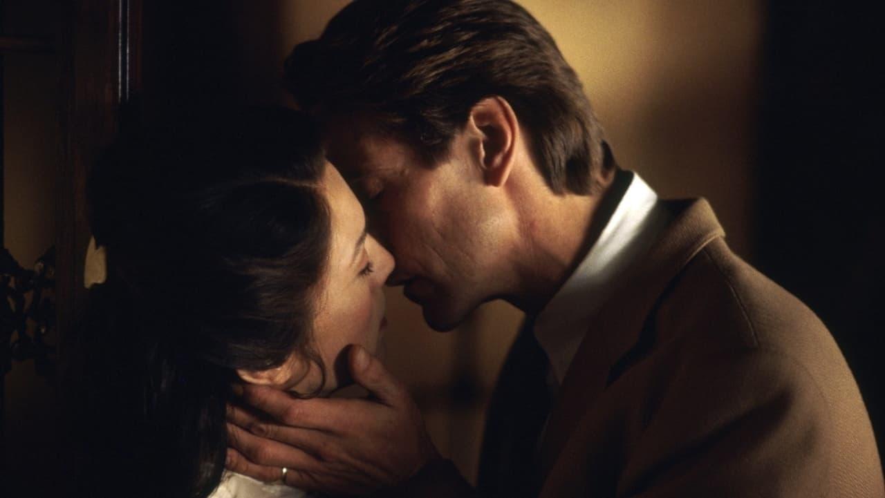 Cinematic background from M. Butterfly 1993 - In 1960s China, French diplomat Rene Gallimard falls in love with an opera singer, Song Liling – but Song is not at all who Gallimard thinks.