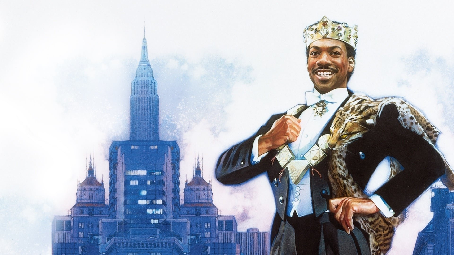 Cinematic background from Coming to America 1988 - An African prince decides it’s time for him to find a princess... and his mission leads him and his most loyal friend to Queens, New York. In disguise as an impoverished immigrant, the pampered prince quickly finds himself a new job, new friends, new digs, new enemies and lots of trouble.