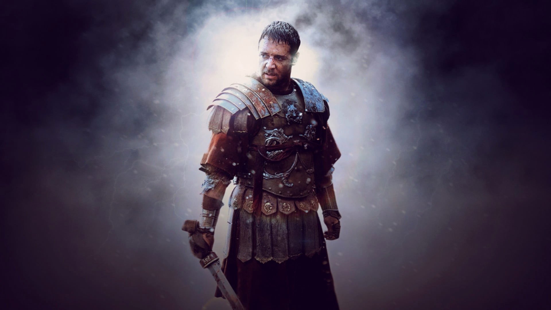 Cinematic background from Gladiator 2000 - In the year 180, the death of emperor Marcus Aurelius throws the Roman Empire into chaos.  Maximus is one of the Roman army's most capable and trusted generals and a key advisor to the emperor.  As Marcus' devious son Commodus ascends to the throne, Maximus is set to be executed.  He escapes, but is captured by slave traders.  Renamed Spaniard and forced to become a gladiator, Maximus must battle to the death with other men for the amusement of paying audiences.