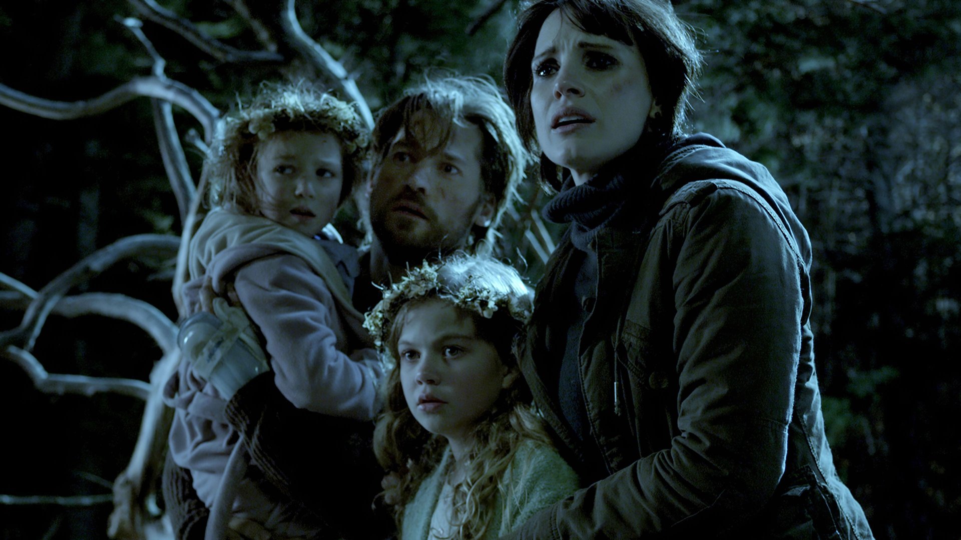 Cinematic background from Mama 2013 - Guillermo del Toro presents Mama, a supernatural thriller that tells the haunting tale of two little girls who disappeared into the woods the day that their parents were killed. When they are rescued years later and begin a new life, they find that someone or something still wants to come tuck them in at night.