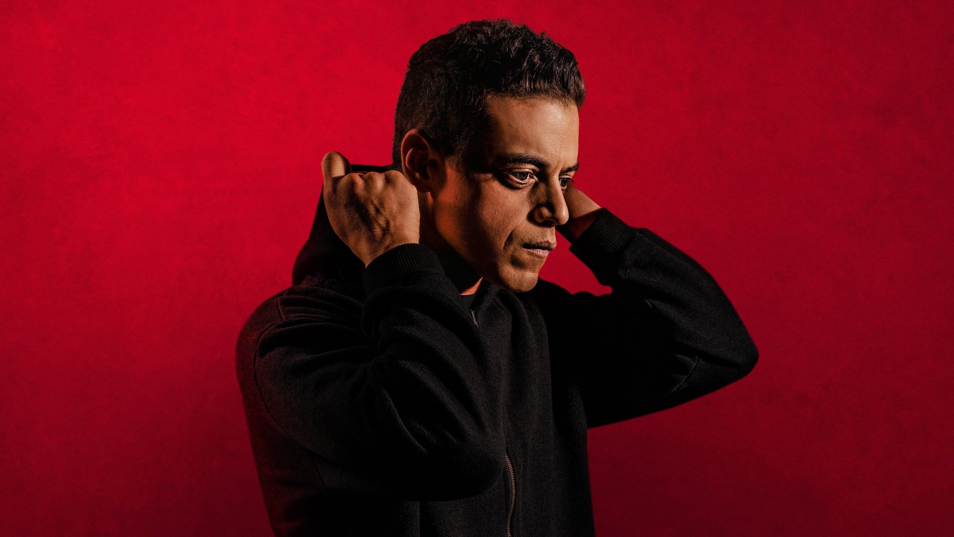 Cinematic background from Mr. Robot 2015 - 2019 - A contemporary and culturally resonant drama about a young programmer, Elliot, who suffers from a debilitating anti-social disorder and decides that he can only connect to people by hacking them. He wields his skills as a weapon to protect the people that he cares about. Elliot will find himself in the intersection between a cybersecurity firm he works for and the underworld organizations that are recruiting him to bring down corporate America.