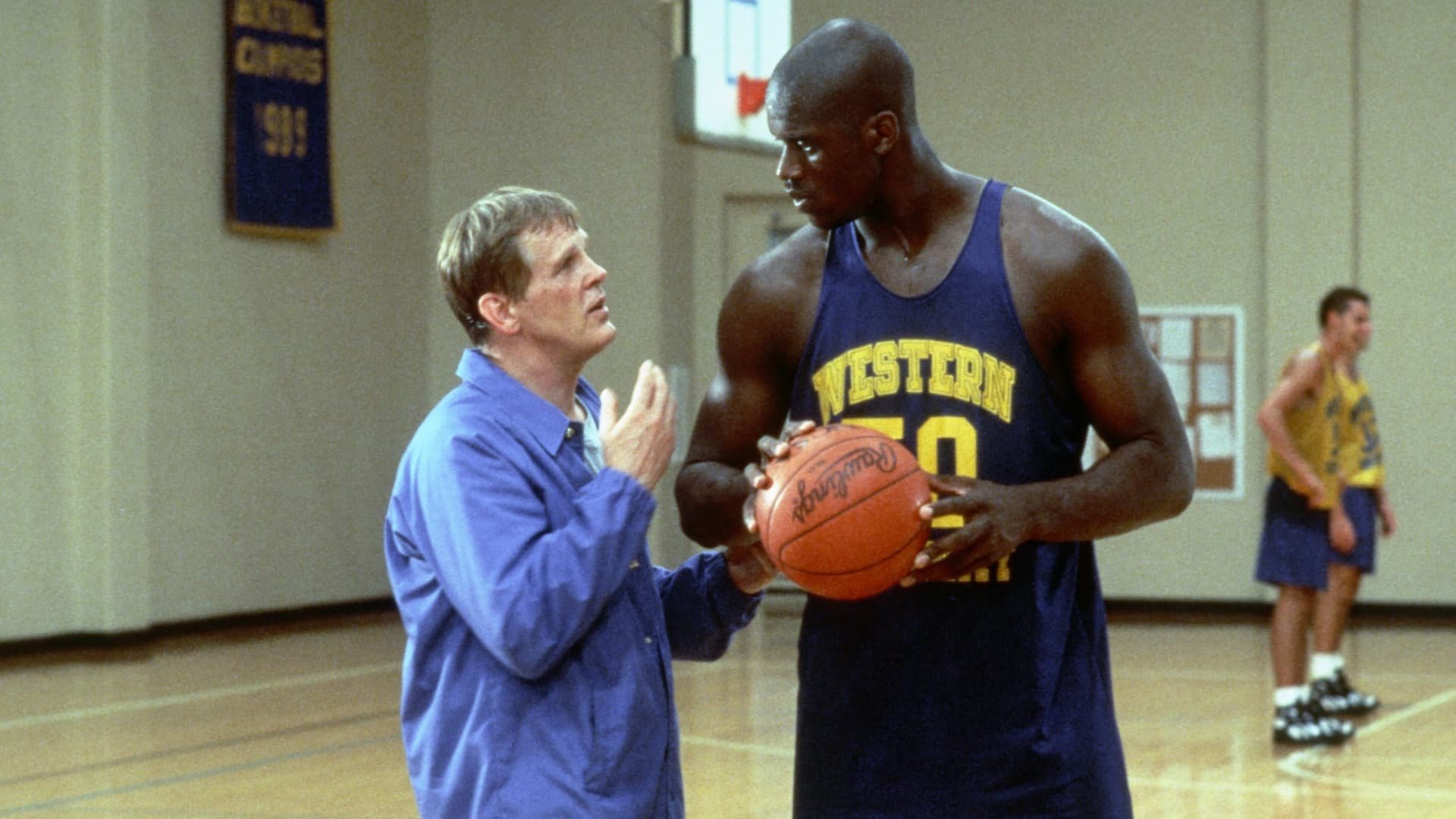 Cinematic background from Blue Chips 1994 - Pete Bell, a college basketball coach is under a lot of pressure. His team isn't winning and he cannot attract new players. The stars of the future are secretly being paid by boosters. This practice is forbidden in the college game, but Pete is desperate and has pressures from all around.
