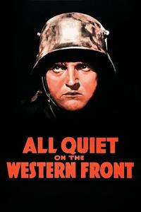 Official poster of All Quiet on the Western Front 1930 directed by [object Object]