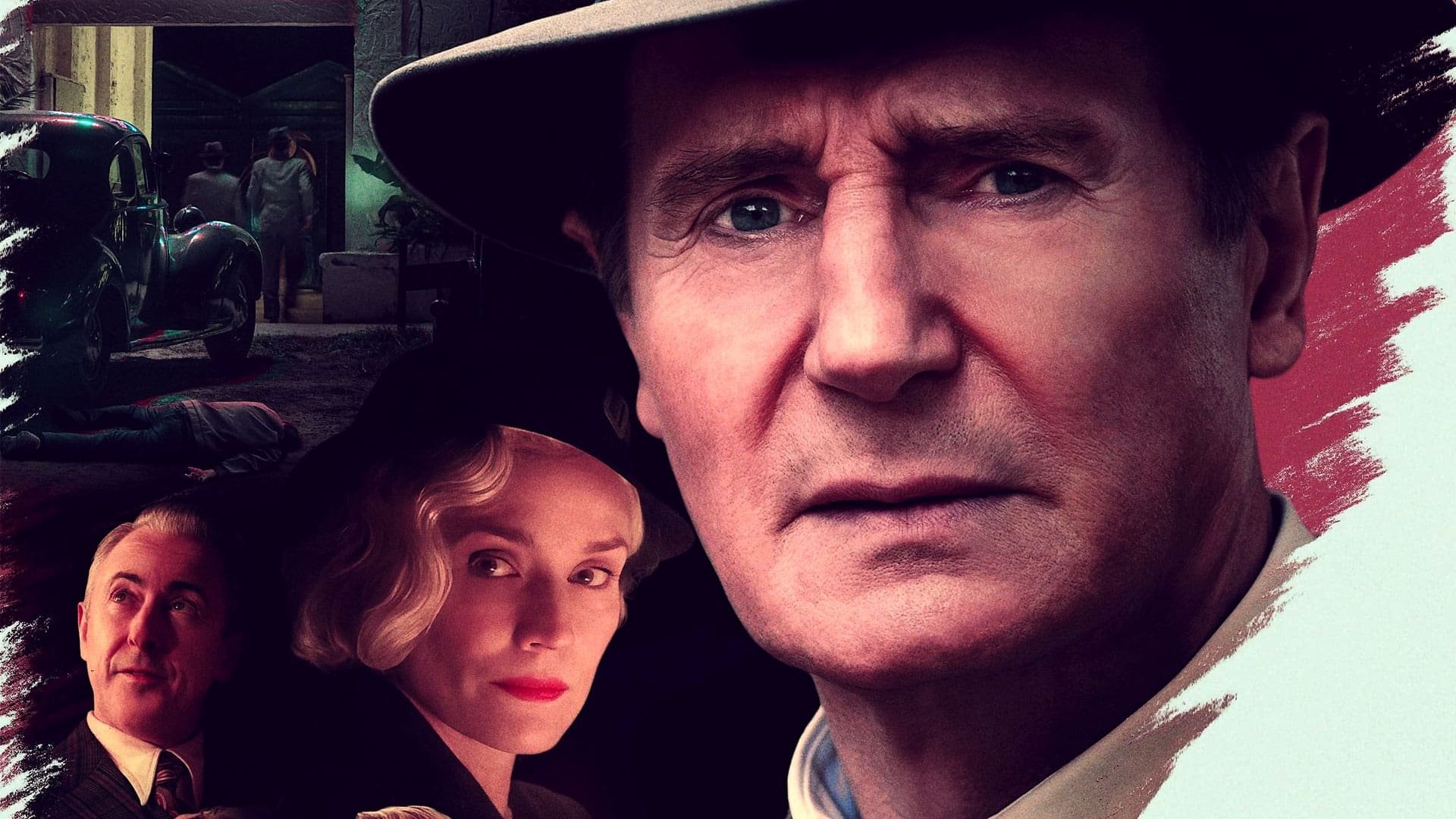 Cinematic background from Marlowe 2022 - Private detective Philip Marlowe becomes embroiled in an investigation involving a wealthy Californian family after a beautiful blonde hires him to track down her former lover.