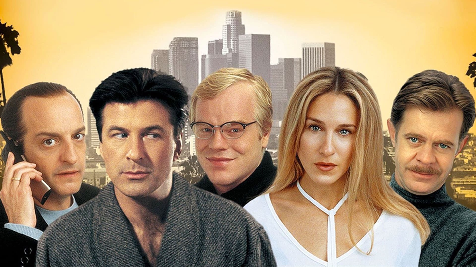 Cinematic background from State and Main 2000 - A movie crew invades a small town whose residents are all too ready to give up their values for showbiz glitz.