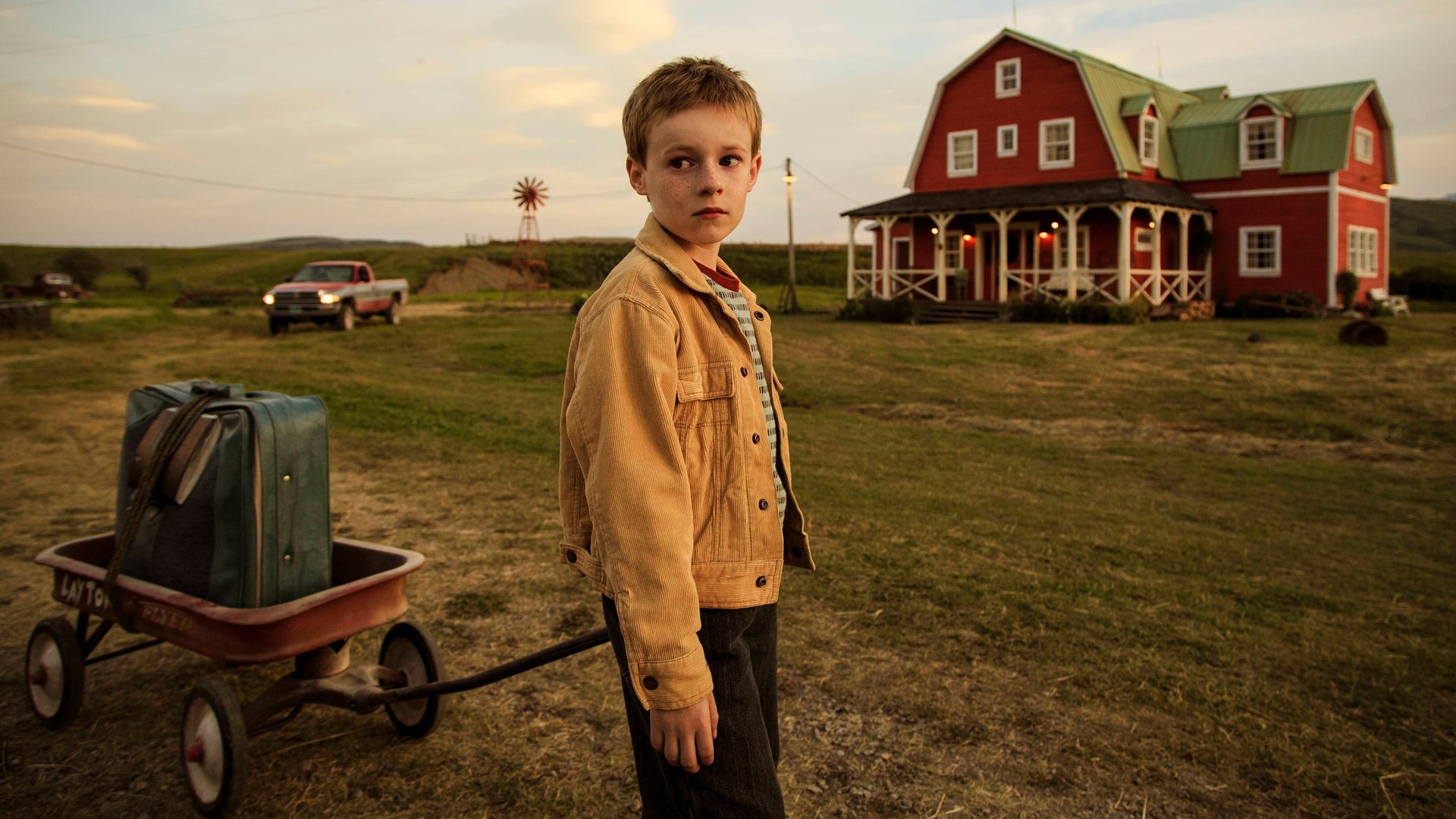 Cinematic background from The Young and Prodigious T.S. Spivet 2013 - A 10-year-old child prodigy cartographer secretly leaves his family's ranch in Montana where he lives with his cowboy father and scientist mother and travels across the country on board a freight train to receive an award at the Smithsonian Institute.