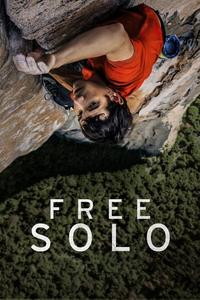 Official poster of Free Solo 2018 directed by Jimmy Chin, Elizabeth Chai Vasarhelyi