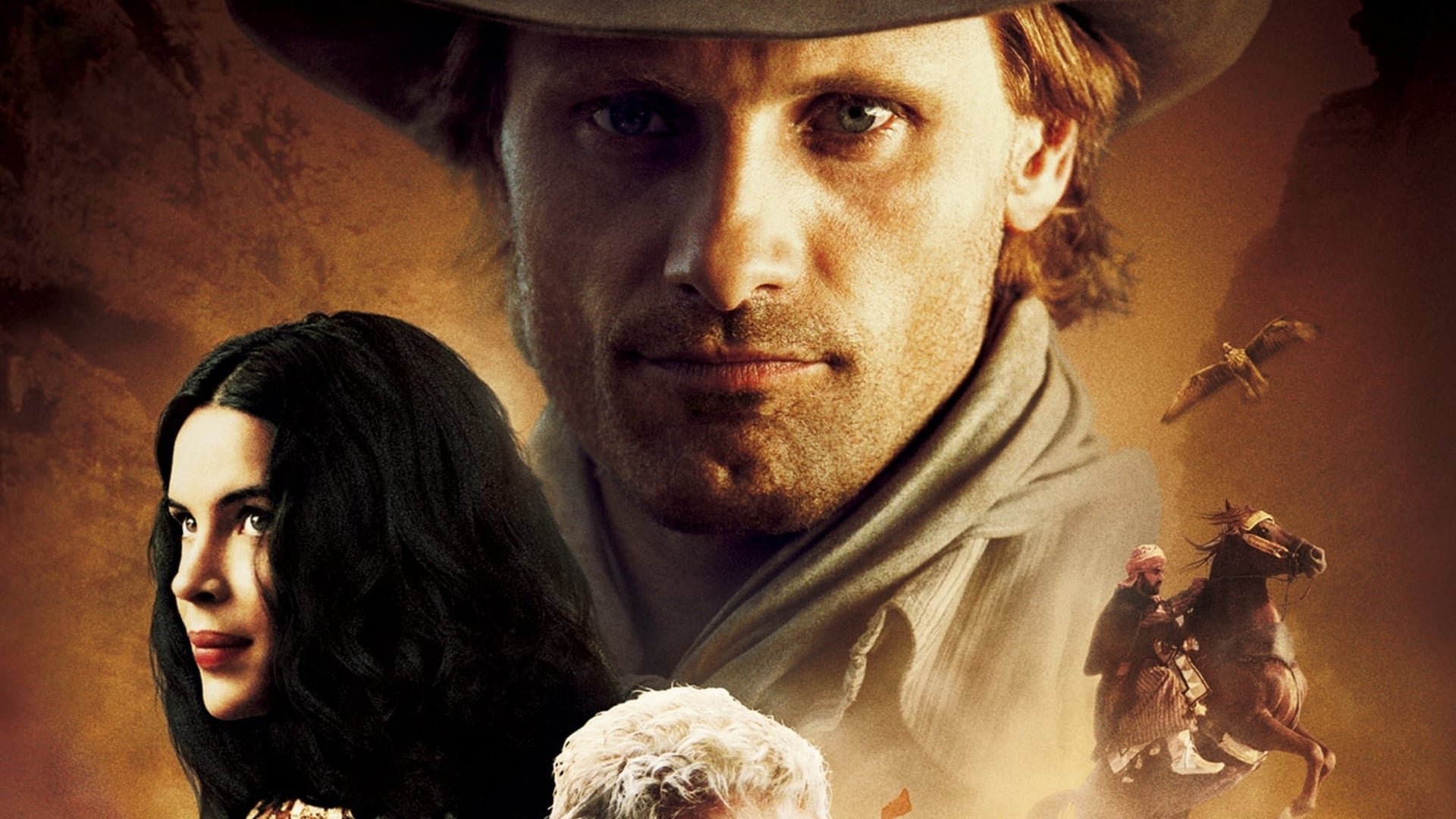 Cinematic background from Hidalgo 2004 - Set in 1890, this is the story of a Pony Express courier who travels to Arabia to compete with his horse, Hidalgo, in a dangerous race for a massive contest prize, in an adventure that sends the pair around the world...