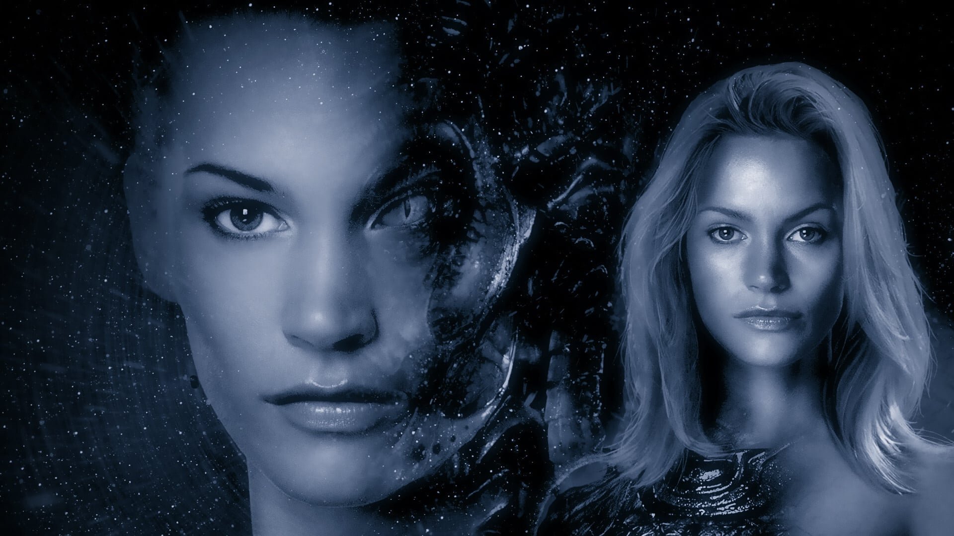 Cinematic background from Species 1995 - In 1993, the Search for Extra Terrestrial Intelligence Project receives a transmission detailing an alien DNA structure, along with instructions on how to splice it with human DNA. The result is Sil, a sensual but deadly creature who can change from a beautiful woman to an armour-plated killing machine in the blink of an eye.