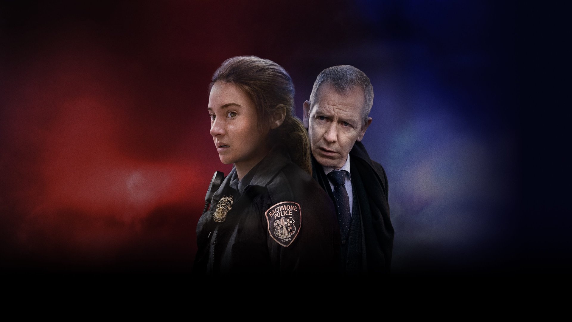 Cinematic background from To Catch a Killer 2023 - Baltimore. New Year's Eve. A talented but troubled police officer is recruited by the FBI's chief investigator to help profile and track down a mass murderer.