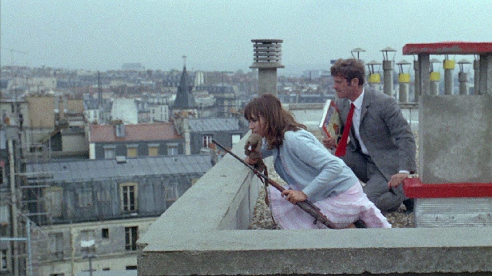 Cinematic background from Pierrot le Fou 1965 - Pierrot escapes his boring society and travels from Paris to the Mediterranean Sea with Marianne, a girl chased by hit-men from Algeria. They lead an unorthodox life, always on the run.
