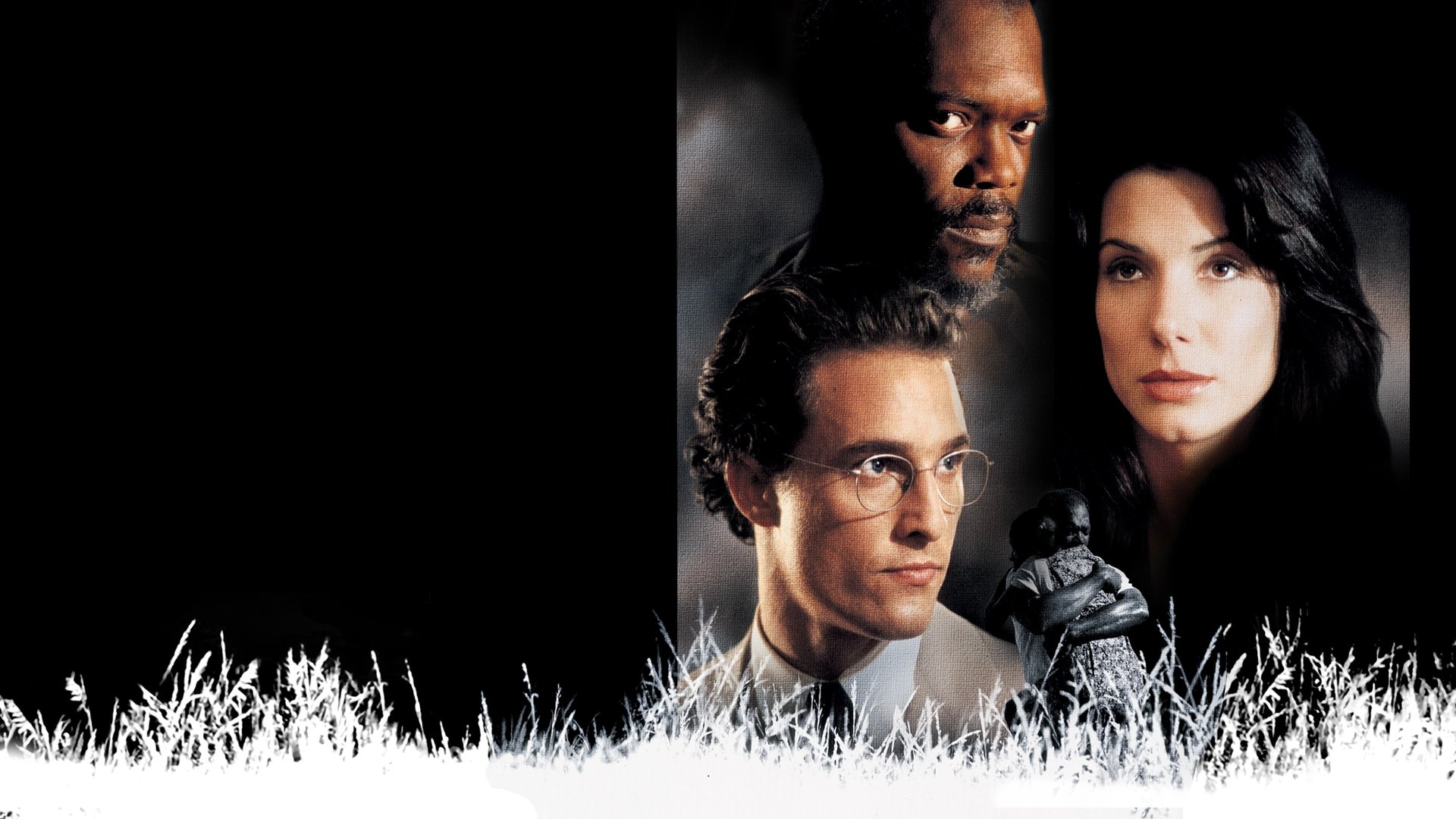 Cinematic background from A Time to Kill 1996 - A young lawyer defends a black man accused of murdering two white men who raped his 10-year-old daughter, sparking a rebirth of the KKK.