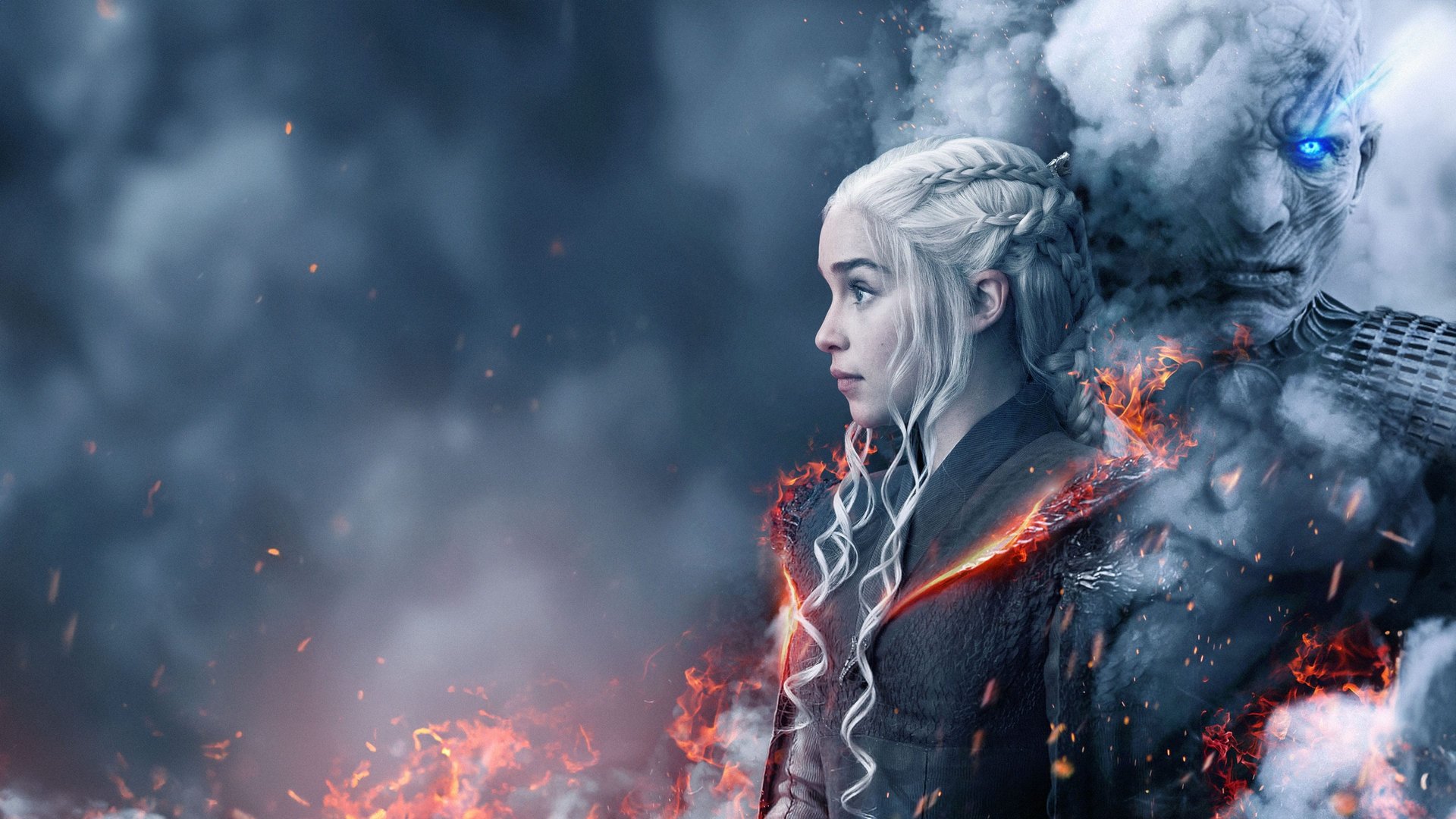 Cinematic background from Game of Thrones 2011 - 2019 - Seven noble families fight for control of the mythical land of Westeros. Friction between the houses leads to full-scale war. All while a very ancient evil awakens in the farthest north. Amidst the war, a neglected military order of misfits, the Night's Watch, is all that stands between the realms of men and icy horrors beyond.