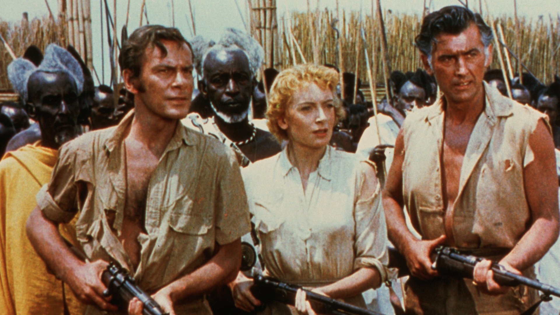 Cinematic background from King Solomon's Mines 1950 - Adventurer Allan Quartermain leads an expedition into uncharted African territory in an attempt to locate an explorer who went missing during his search for the fabled diamond mines of King Solomon.