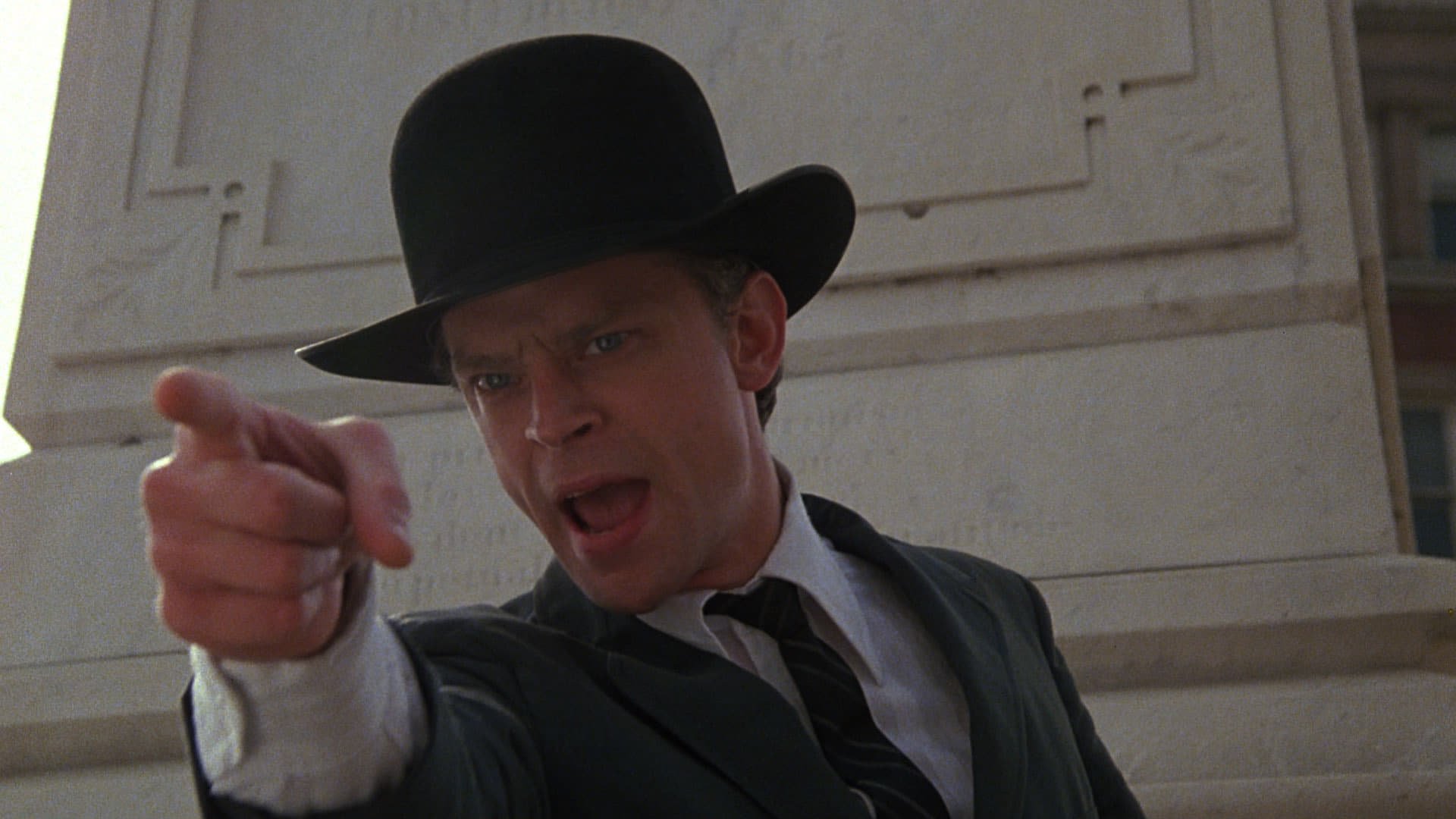 Cinematic background from Wise Blood 1979 - A Southerner--young, poor, ambitious but uneducated--determines to become something in the world. He decides that the best way to do that is to become a preacher and start up his own church.