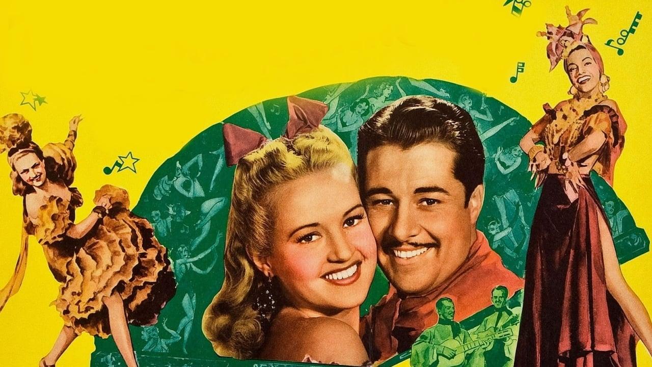 Cinematic background from Down Argentine Way 1940 - The story—in which an American heiress on holiday in South America falls in love with an Argentine horse breeder against the wishes of their families—takes a backseat to the spectacular location shooting and parade of extravagant musical numbers, which include the larger-than-life Carmen Miranda singing the hit “South American Way” and a showstopping dance routine by the always amazing Nicholas Brothers.