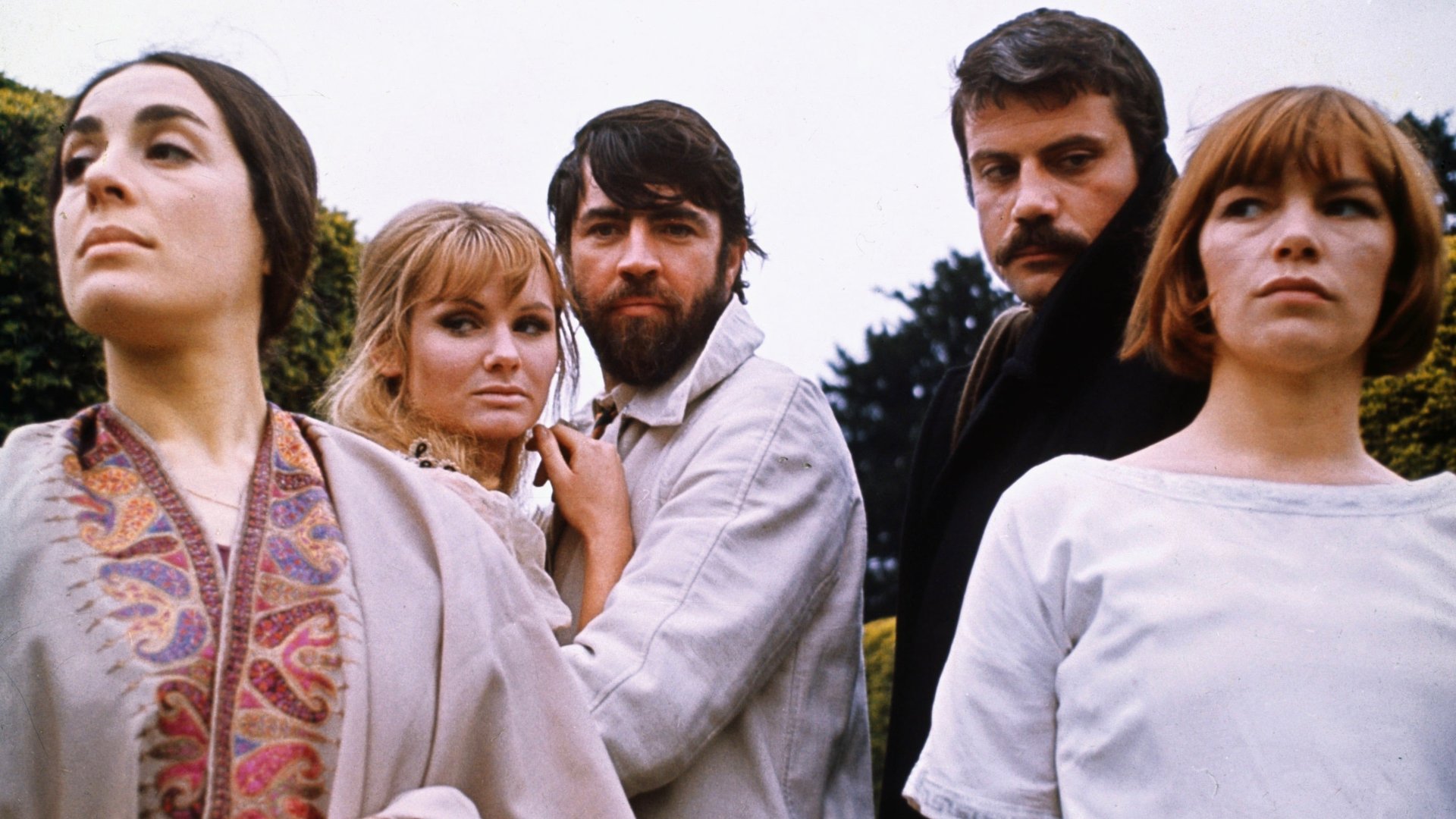 Cinematic background from Women in Love 1969 - Growing up in the sheltered confines of a 1920's English coal-mining community, free-spirited sisters Gudrun and Ursula explore erotic love with a wealthy playboy and a philosophical educator, with cataclysmic results for all four.