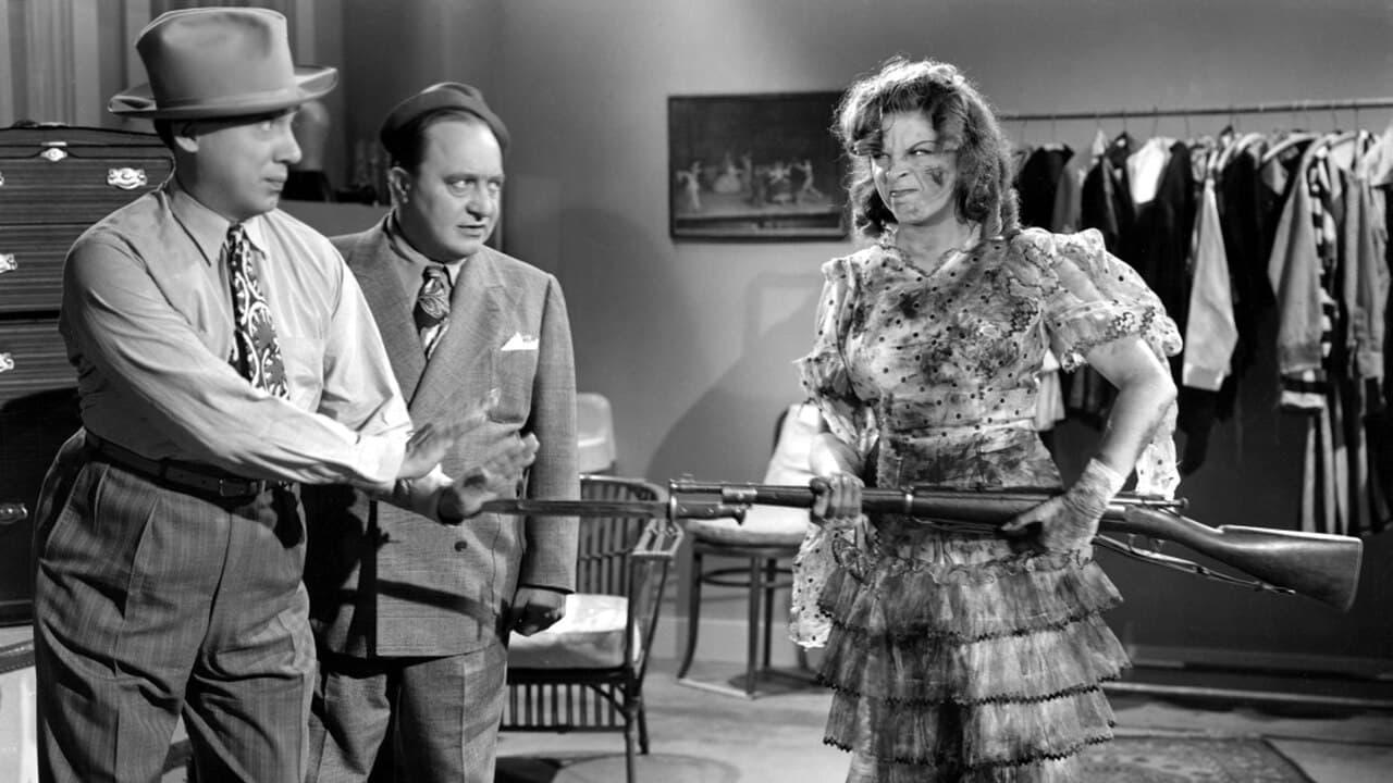 Cinematic background from Hellzapoppin' 1941 - Olsen and Johnson, a pair of stage comedians, try to turn their play into a movie and bring together a young couple in love, while breaking the fourth wall every step of the way.