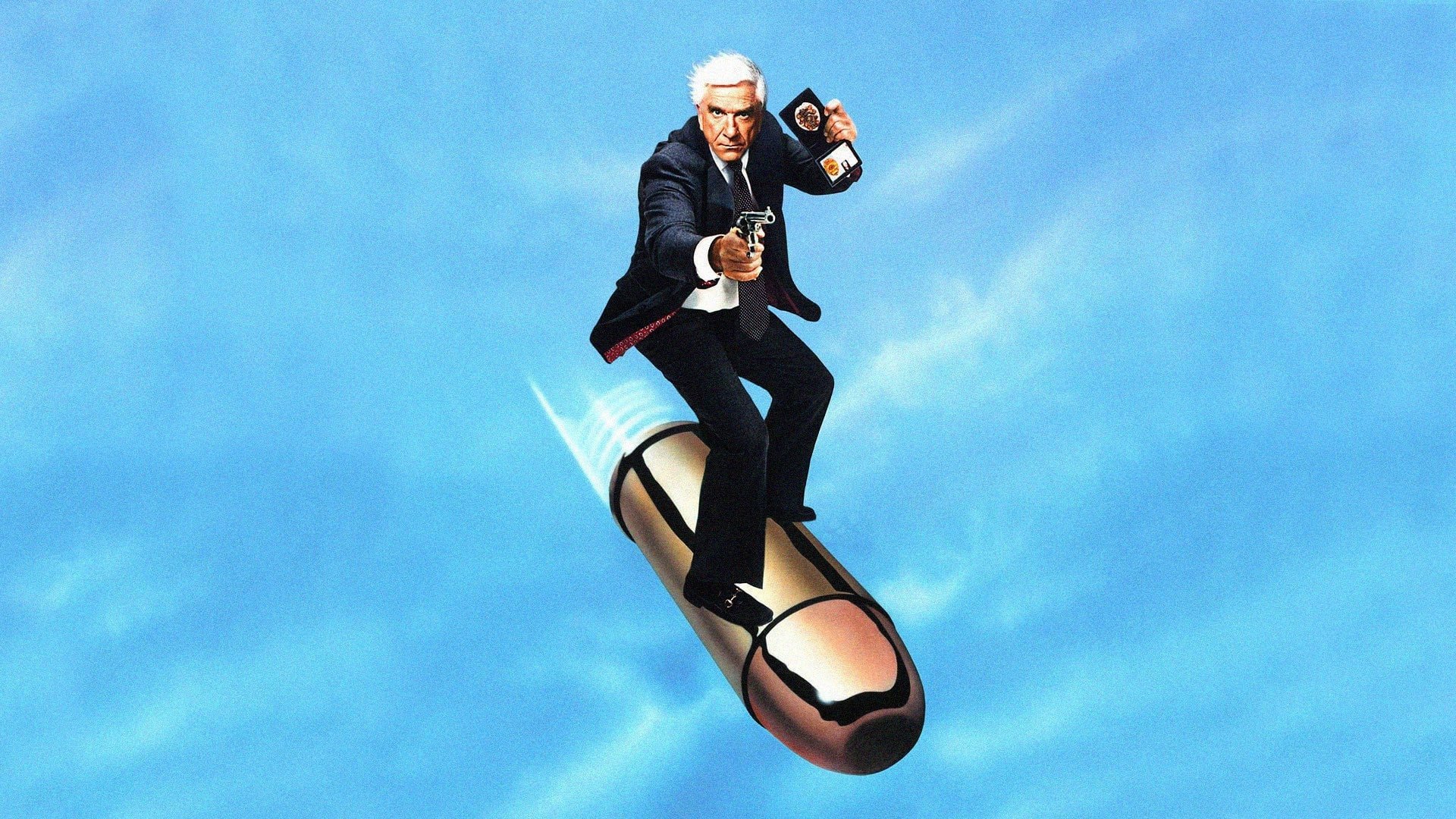 Cinematic background from The Naked Gun: From the Files of Police Squad! 1988 - When the incompetent Lieutenant Frank Drebin seeks the ruthless killer of his partner, he stumbles upon an attempt to assassinate Queen Elizabeth II.