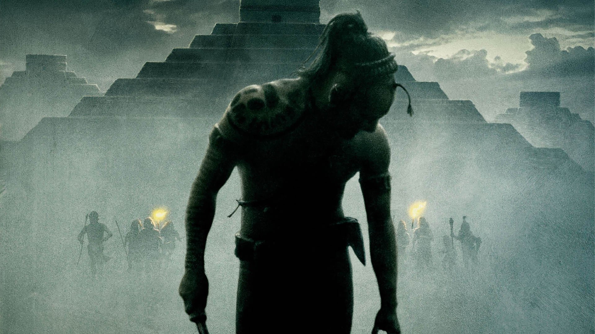 Cinematic background from Apocalypto 2006 - Set in the Mayan civilization, when a man's idyllic presence is brutally disrupted by a violent invading force, he is taken on a perilous journey to a world ruled by fear and oppression where a harrowing end awaits him. Through a twist of fate and spurred by the power of his love for his woman and his family he will make a desperate break to return home and to ultimately save his way of life.