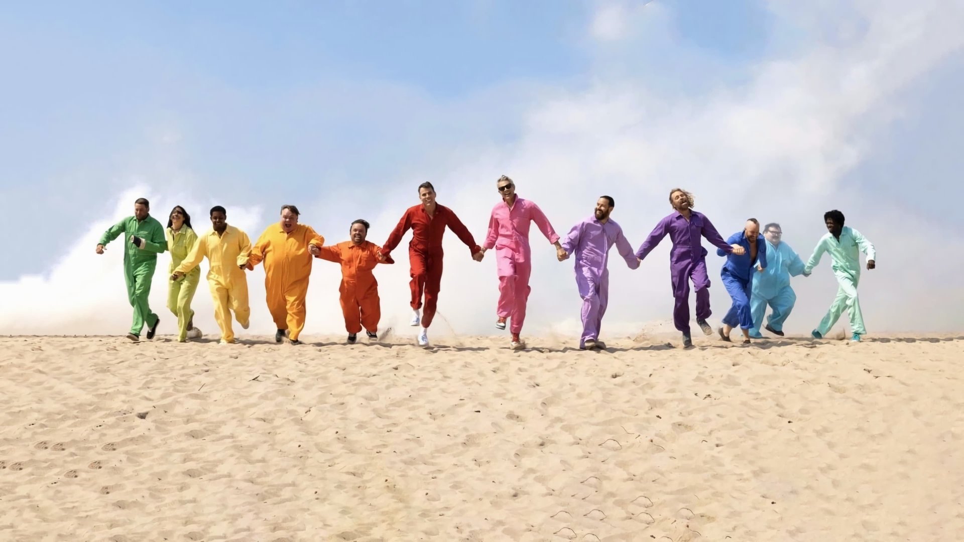 Cinematic background from Jackass 4.5 2022 - Through outrageous, never-before-seen footage, witness the making of the Jackass crew's last go at wild stunts.