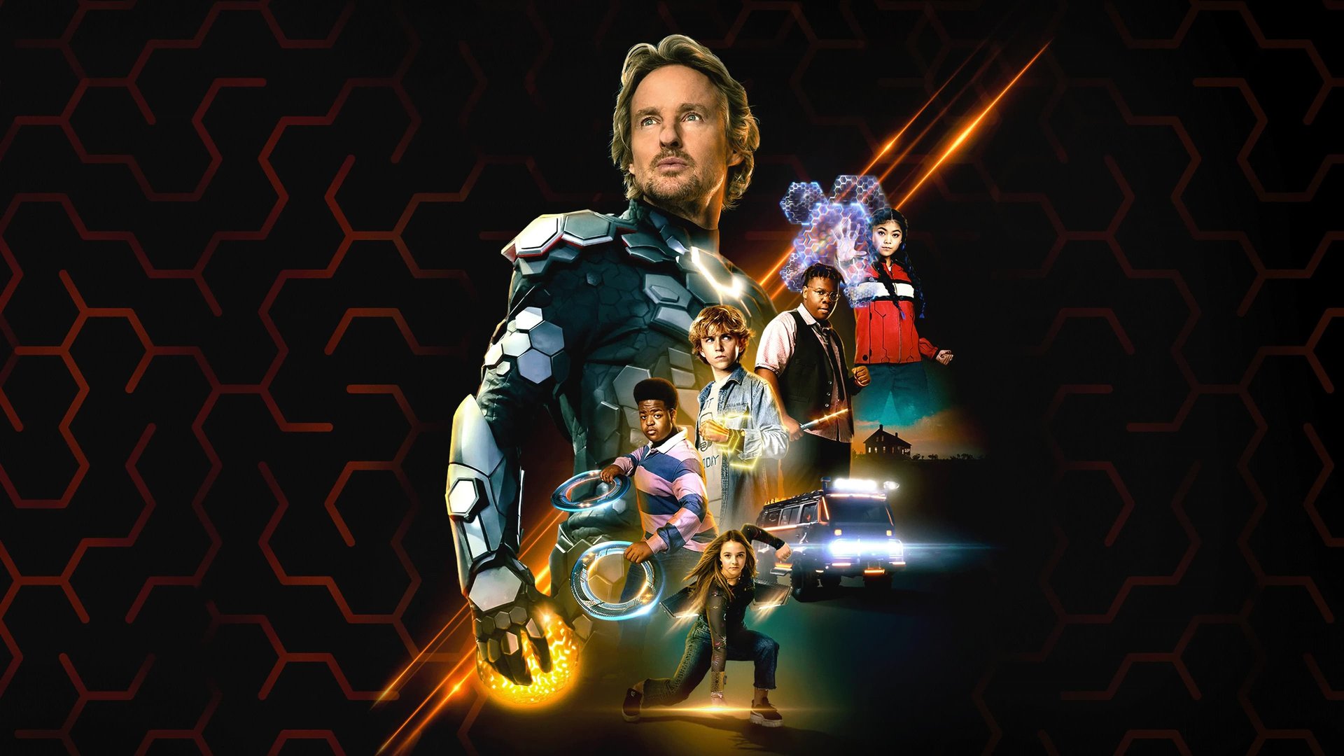 Cinematic background from Secret Headquarters 2022 - While hanging out after school, Charlie and his friends discover the headquarters of the world’s most powerful superhero hidden beneath his home. When villains attack, they must team up to defend the headquarters and save the world.