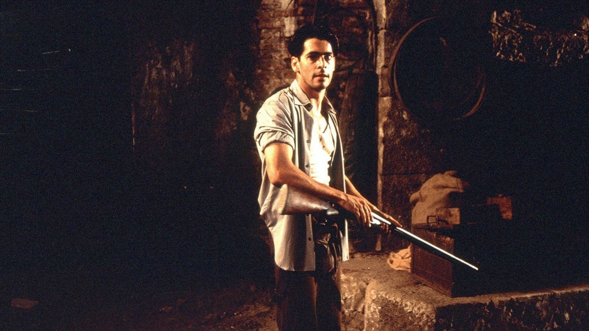 Cinematic background from The Devil's Backbone 2001 - Spain, 1939. In the last days of the Spanish Civil War, the young Carlos arrives at the Santa Lucía orphanage, where he will make friends and enemies as he follows the quiet footsteps of a mysterious presence eager for revenge.