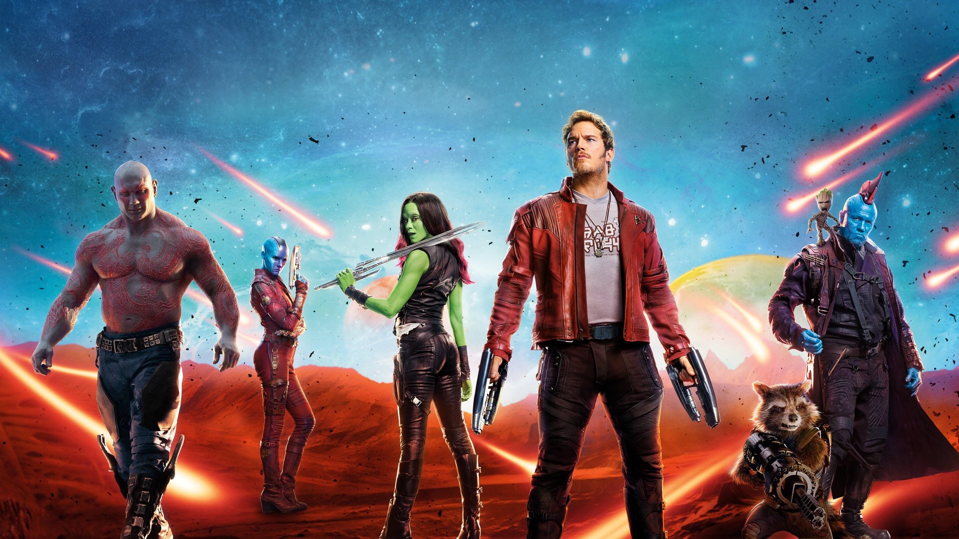 Cinematic background from Guardians of the Galaxy Vol. 2 2017 - The Guardians must fight to keep their newfound family together as they unravel the mysteries of Peter Quill's true parentage.