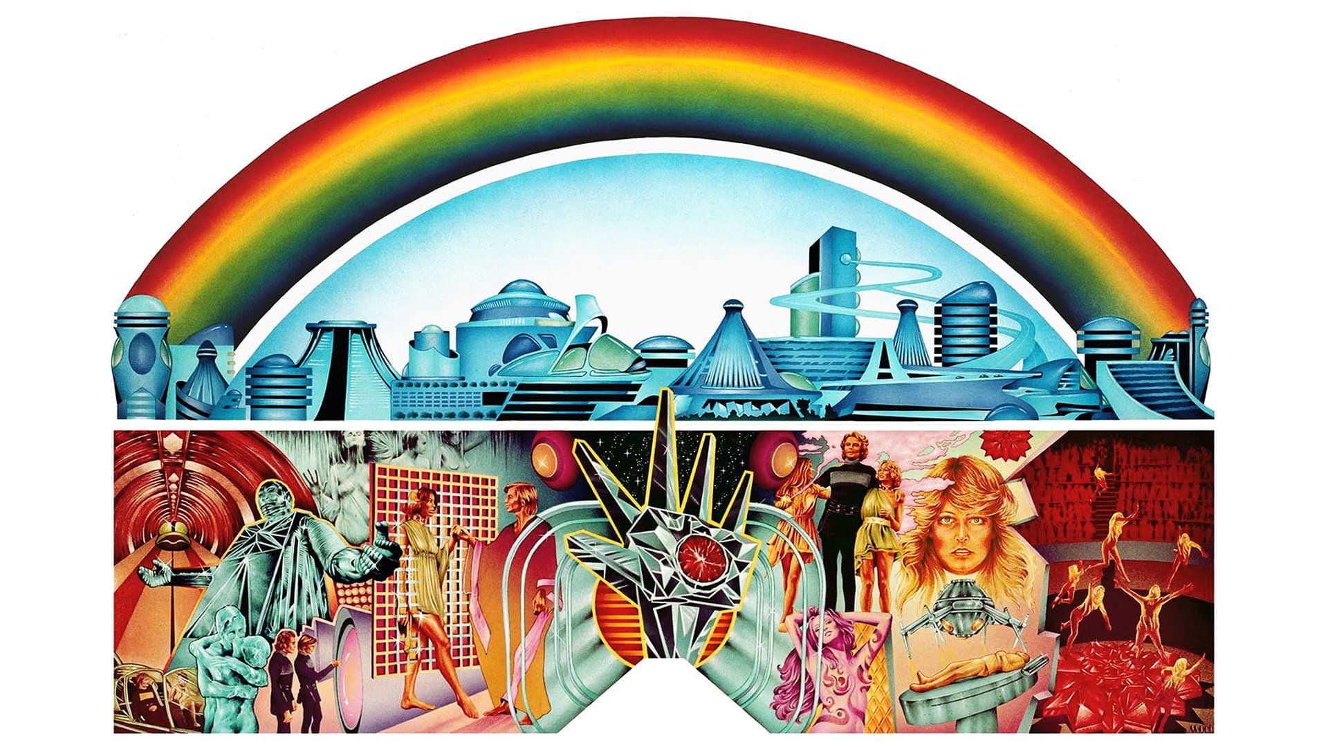 Cinematic background from Logan's Run 1976 - In the 23rd century, inhabitants of a domed city freely experience all of life's pleasures — but no one is allowed to live past 30. Citizens can try for a chance at being "renewed" in a civic ceremony on their 30th birthday. Escape is the only other option.