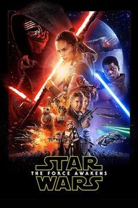 Official poster of Star Wars: Episode VII - The Force Awakens 2015 directed by J.J. Abrams