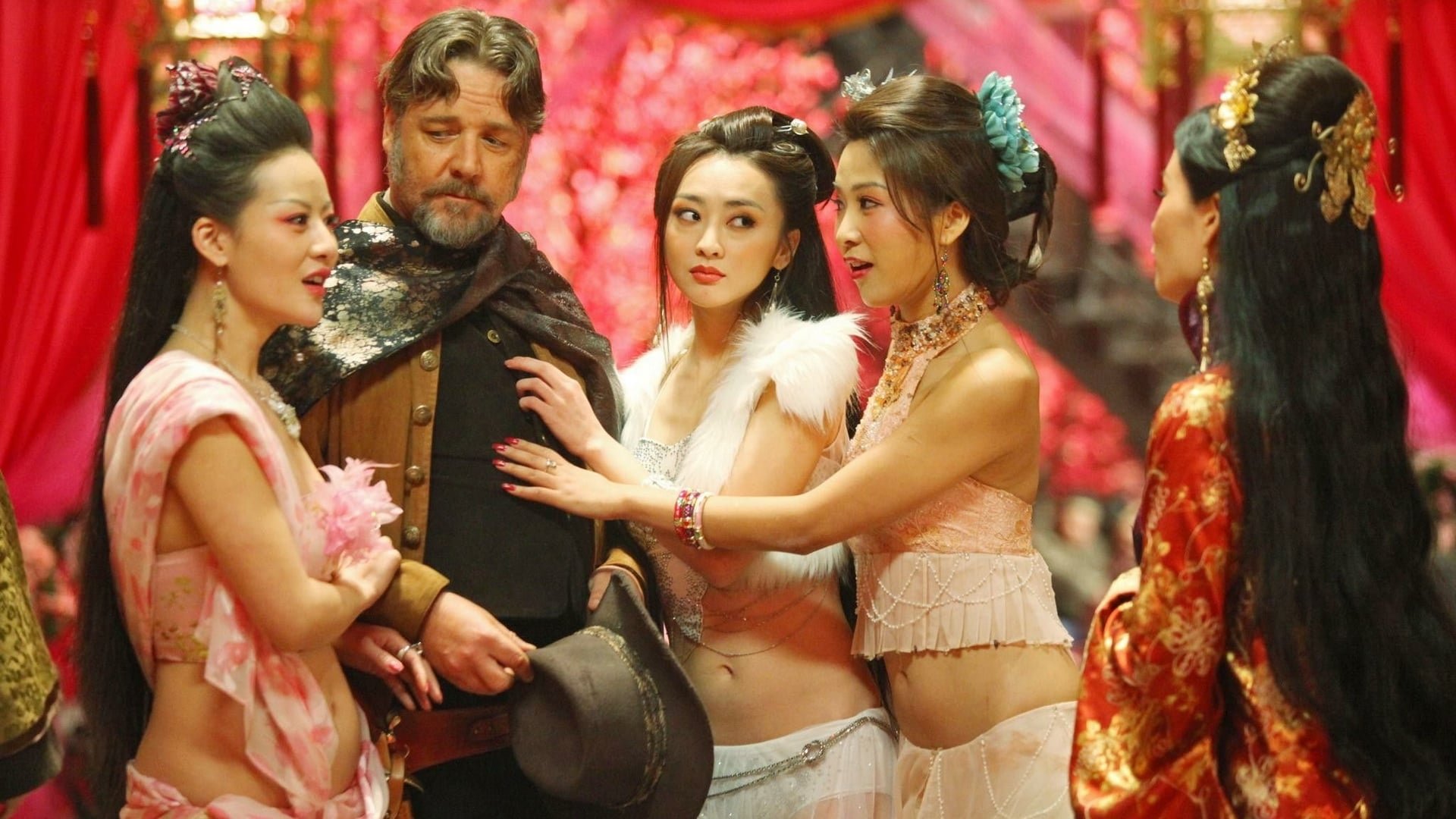 Cinematic background from The Man with the Iron Fists 2012 - In feudal China, a blacksmith who makes weapons for a small village is put in the position where he must defend himself and his fellow villagers.