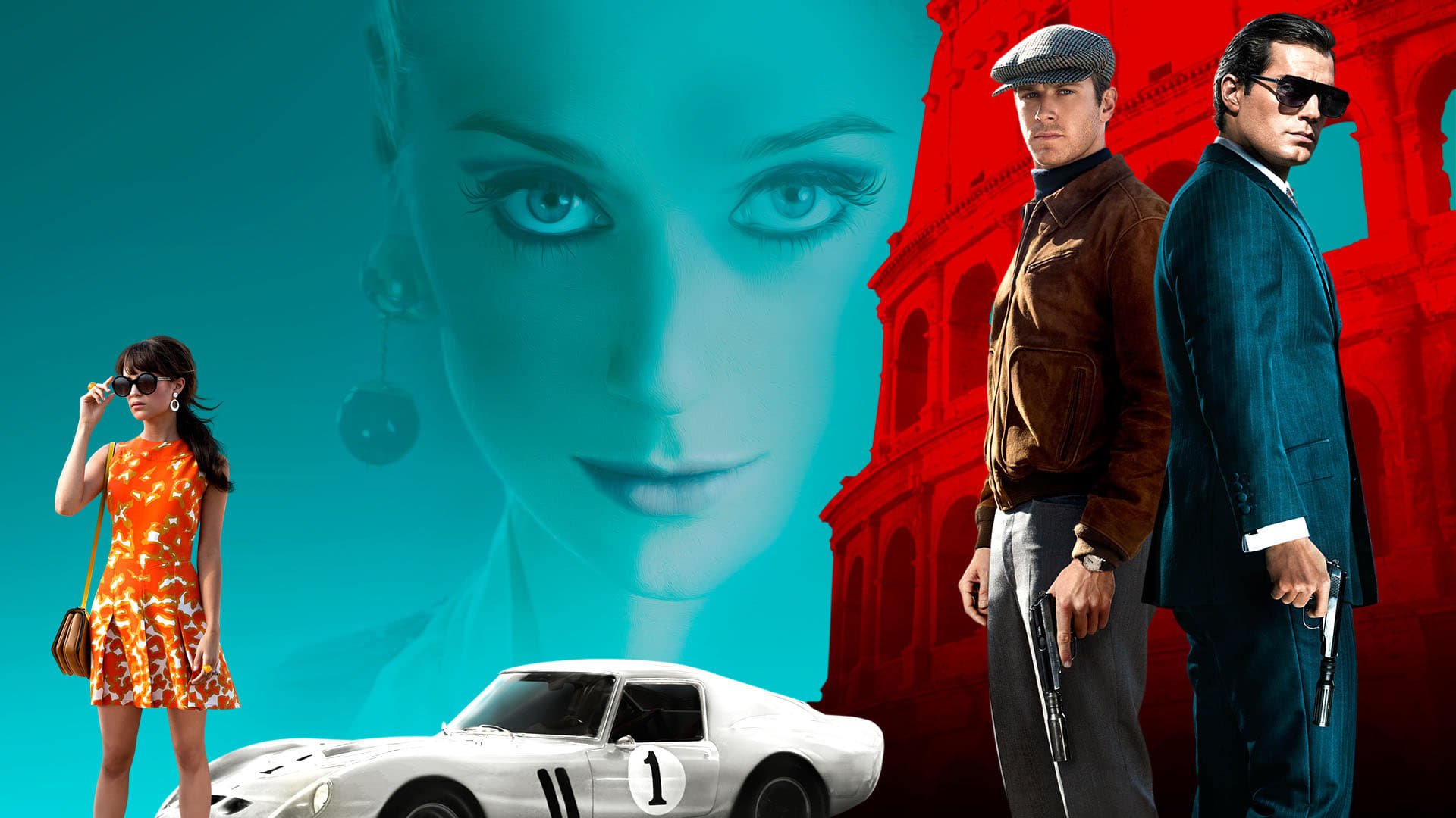 Cinematic background from The Man from U.N.C.L.E. 2015 - At the height of the Cold War, a mysterious criminal organization plans to use nuclear weapons and technology to upset the fragile balance of power between the United States and Soviet Union. CIA agent Napoleon Solo and KGB agent Illya Kuryakin are forced to put aside their hostilities and work together to stop the evildoers in their tracks. The duo's only lead is the daughter of a missing German scientist, whom they must find soon to prevent a global catastrophe.