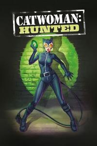 Official poster of Catwoman: Hunted 2022 directed by Shinsuke Terasawa