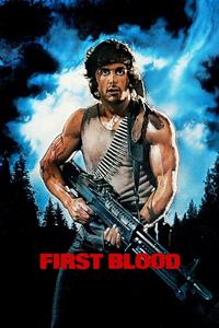 Official poster of First Blood 1982 directed by [object Object]