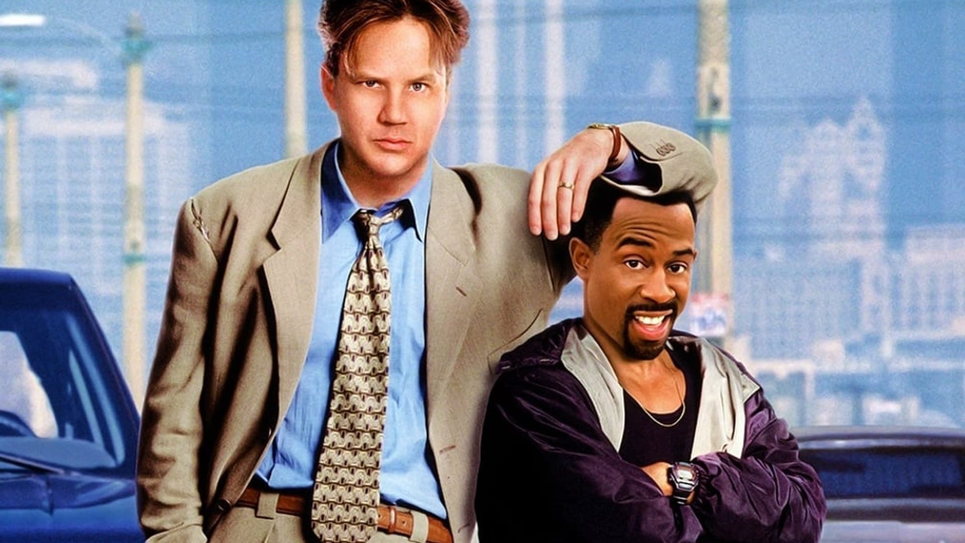 Cinematic background from Nothing to Lose 1997 - Advertising executive Nick Beame learns that his wife is sleeping with his employer. In a state of despair, he encounters a bumbling thief whose attempted carjacking goes awry when Nick takes him on an involuntary joyride. Soon the betrayed businessman and the incompetent crook strike up a partnership and develop a robbery-revenge scheme. But it turns out that some other criminals in the area don't appreciate the competition.