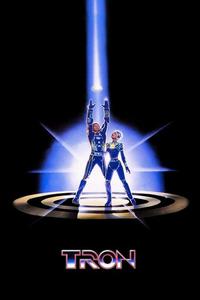 Official poster of Tron 1982 directed by Steven Lisberger