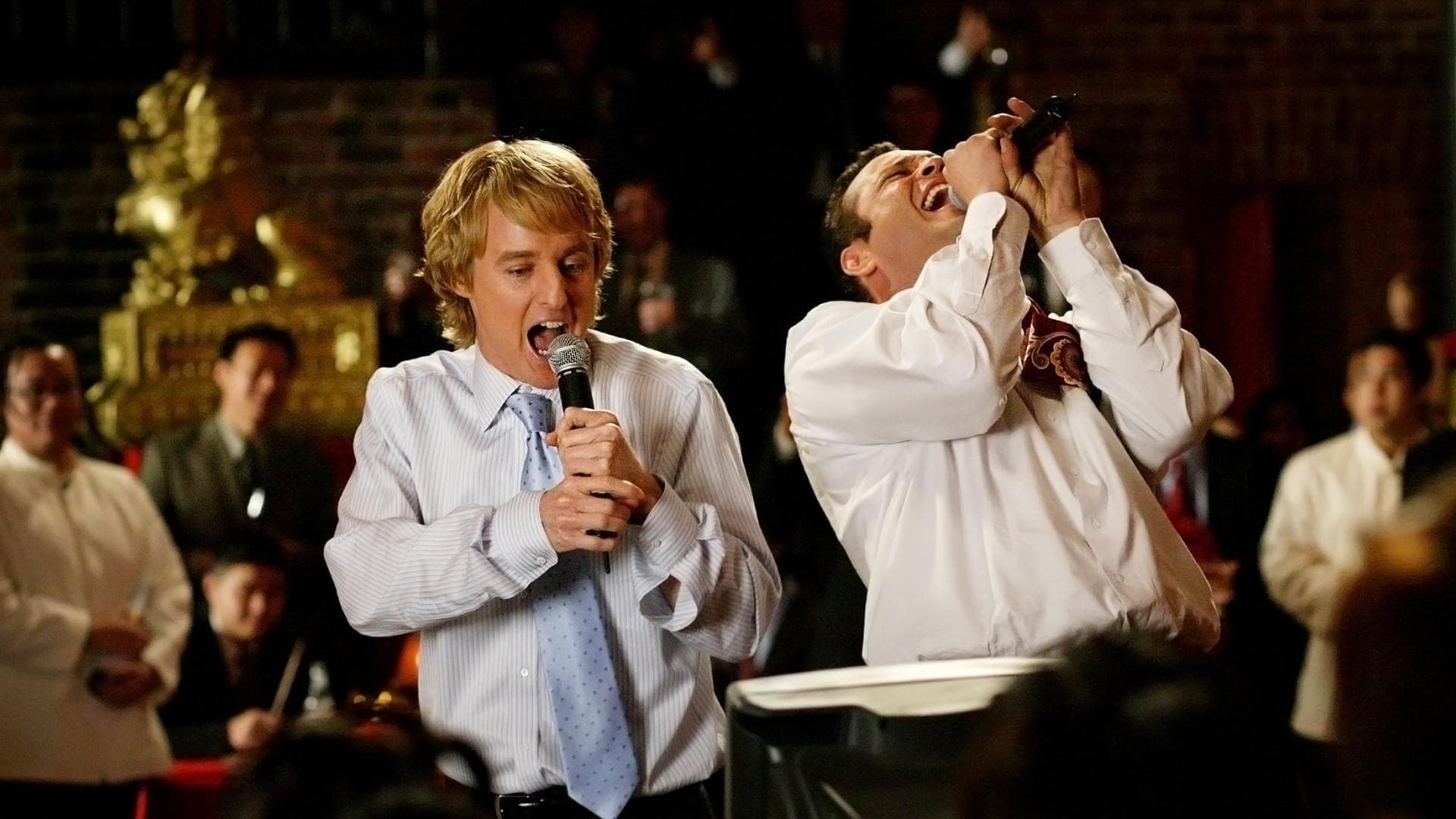 Cinematic background from Wedding Crashers 2005 - John and his buddy, Jeremy are emotional criminals who know how to use a woman's hopes and dreams for their own carnal gain. Their modus operandi: crashing weddings. Normally, they meet guests who want to toast the romantic day with a random hook-up. But when John meets Claire, he discovers what true love – and heartache – feels like.