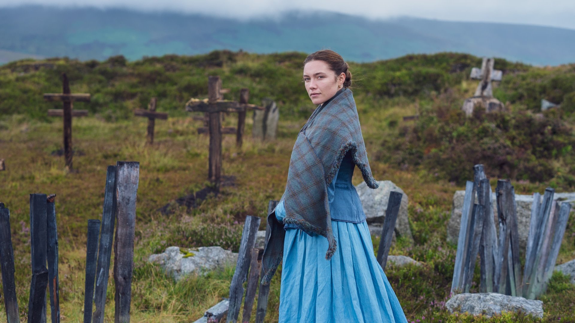 Cinematic background from The Wonder 2022 - Haunted by her past, a nurse travels from England to a remote Irish village in 1862 to investigate a young girl's supposedly miraculous fast.